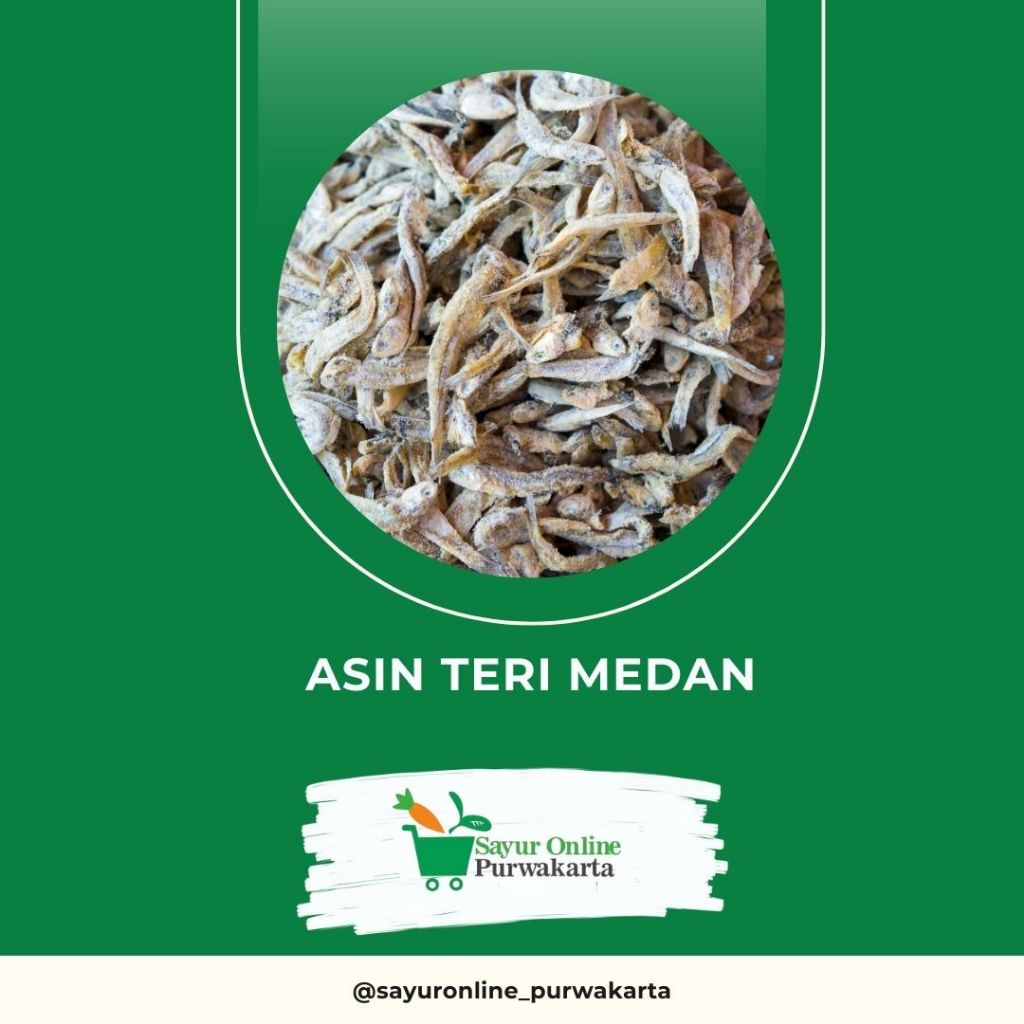 

Asin Teri Medan 250gr - Sayur Online Purwakarta