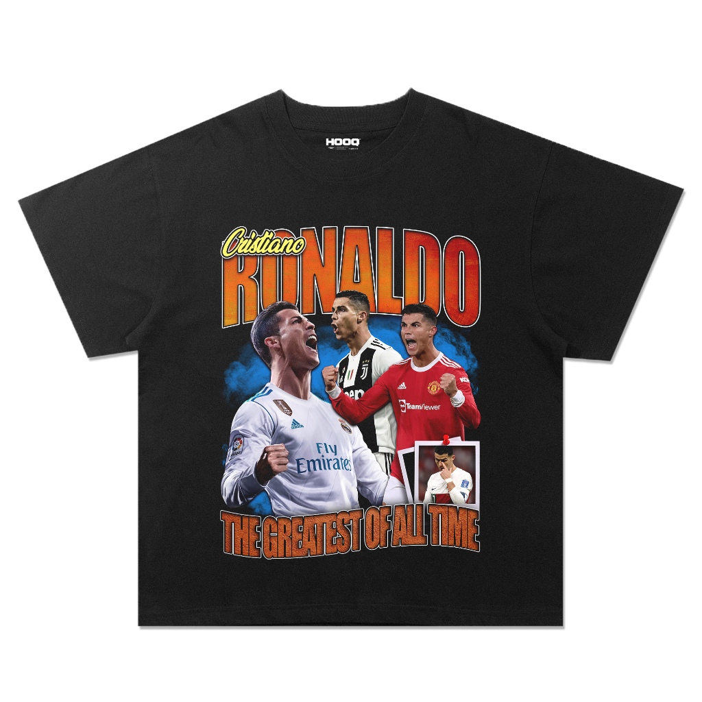 Kaos Cristiano Ronaldo Oversize - The GOAT / Cristiano Ronaldo T-shirt