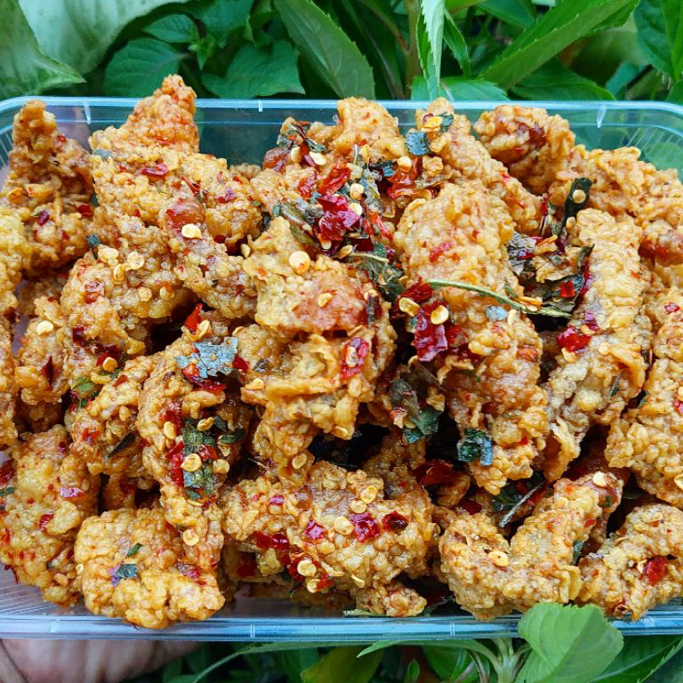 

⚡Cuci gudang⭐ KERIPIK USUS AYAM 110gr PEDAS / ORIGINAL NGABRET