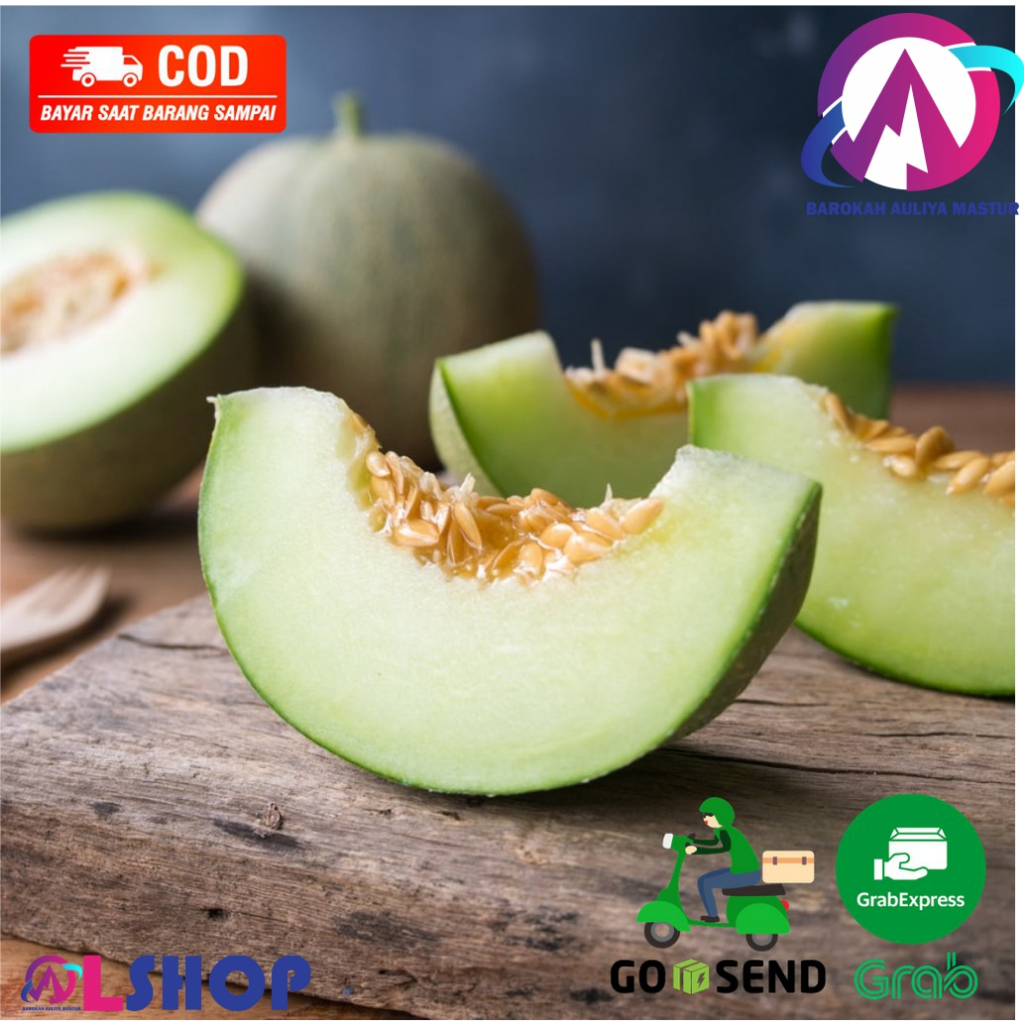 

Buah Segar Melon Hijau Madu 2KG Buah Segar Fresh BAM Pasar Online Murah Padang