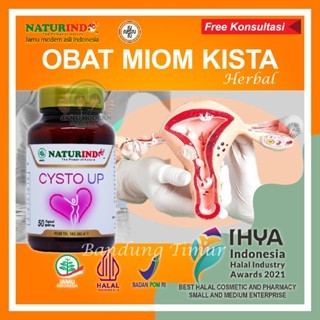 Obat Miom Kista Ovarium Bartholin Coklat Mioma Ampuh Naturindo Cysto Up