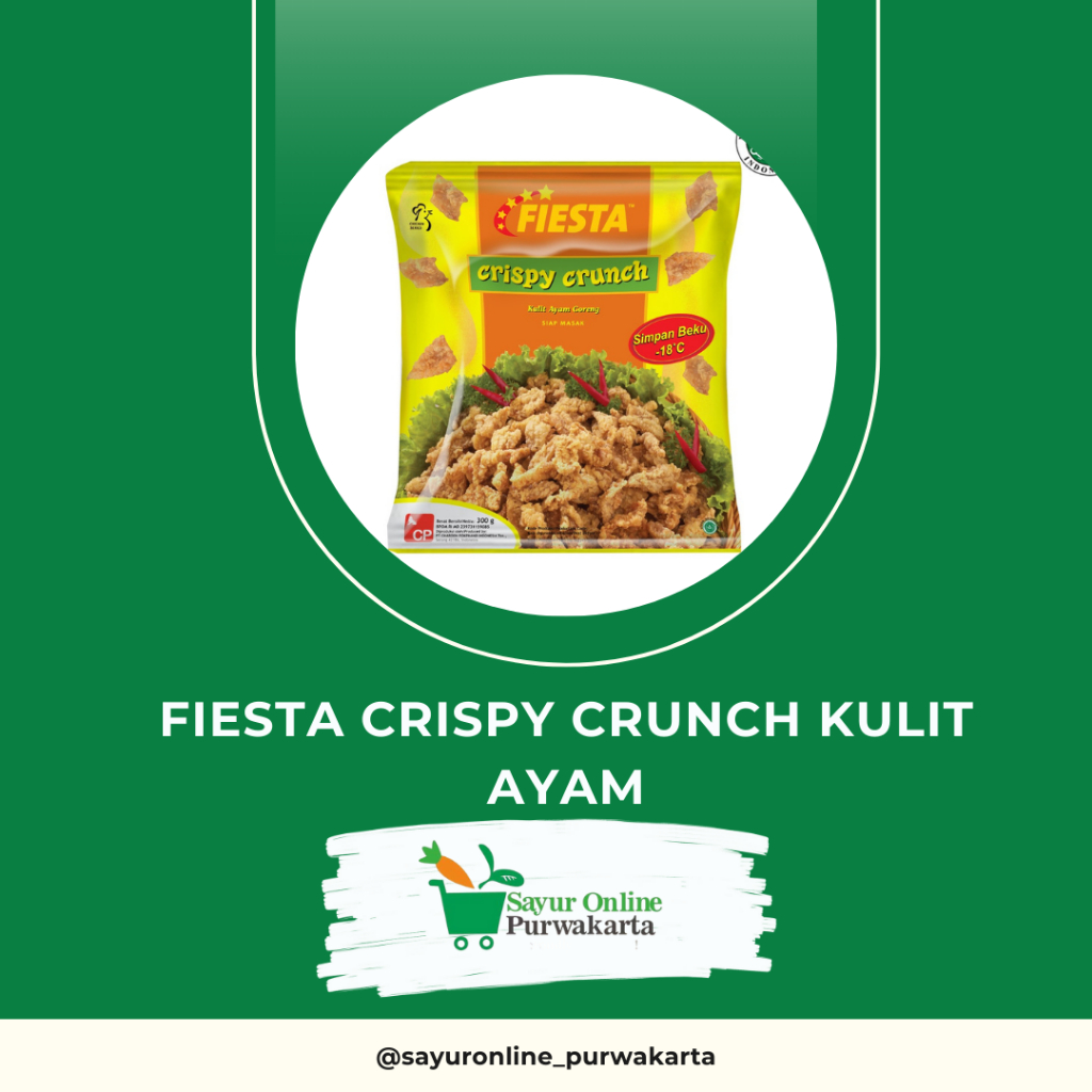 

Fiesta Crispy Crunch Kulit Ayam - Sayur Online Purwakarta