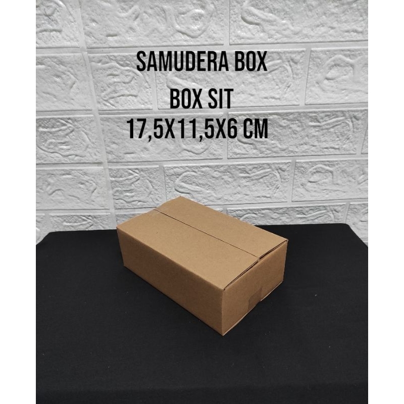 

kardus karton box uk 17,5x11,5x6 cm ST singgle wall polos