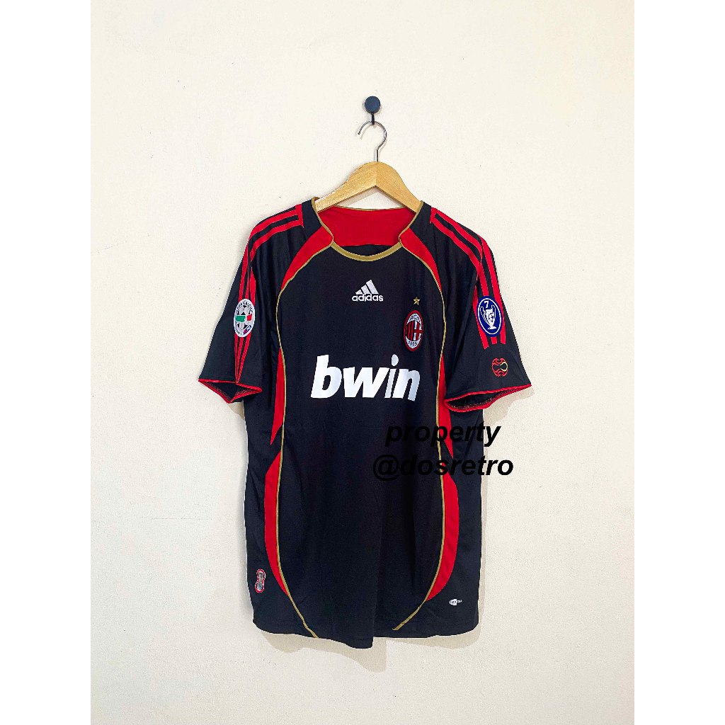 Jersey Retro Rare AC Milan 3rd 2006 2007 KAKA