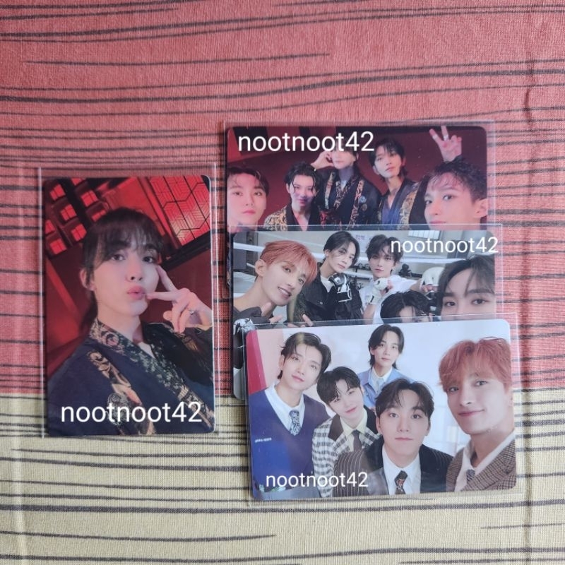 Jeonghan FML Deluxe Ver Album Photocard (Han Binyeo/Konde) Bundle