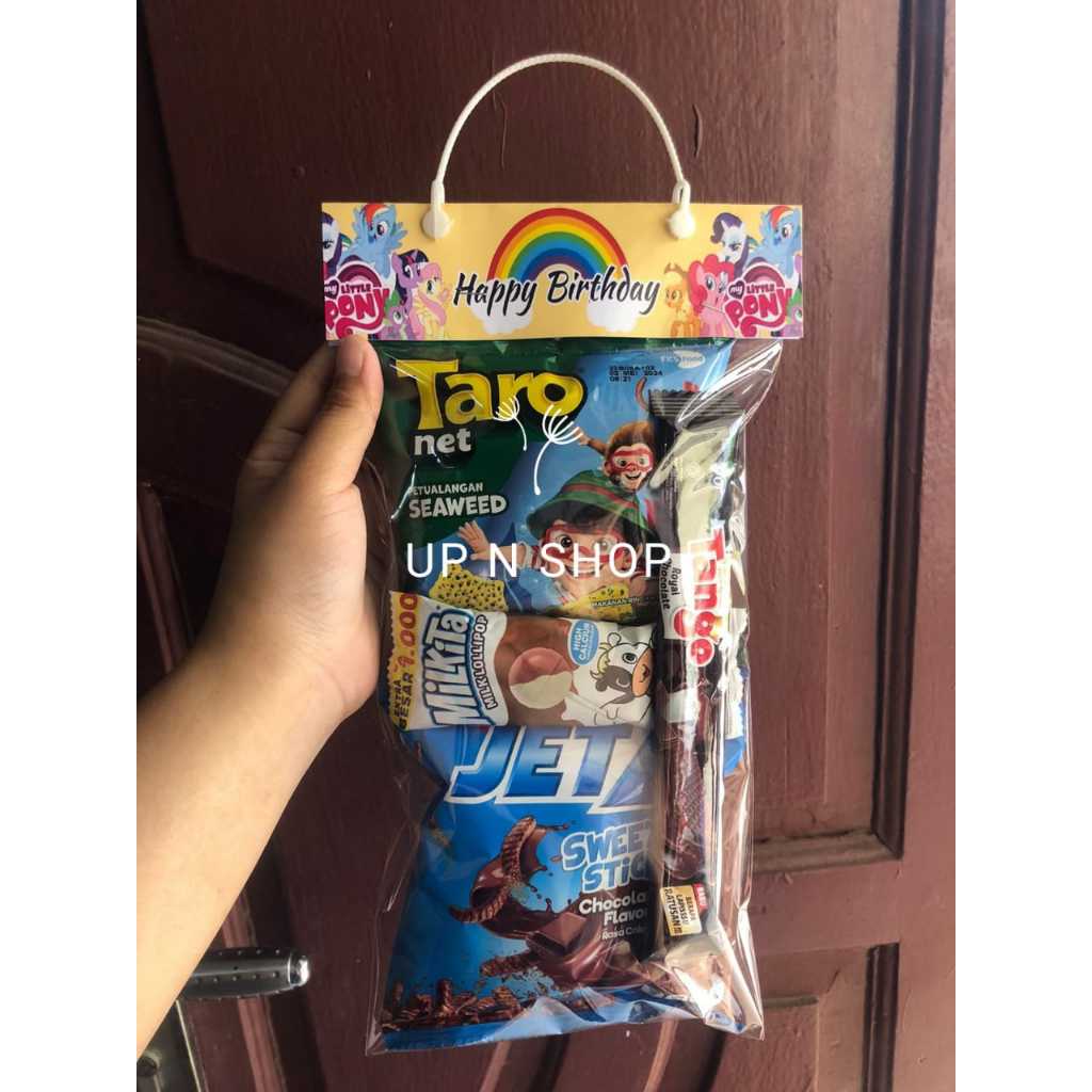 

Snack Ultah Anak Isi 5, free cetak label nama/ucapan