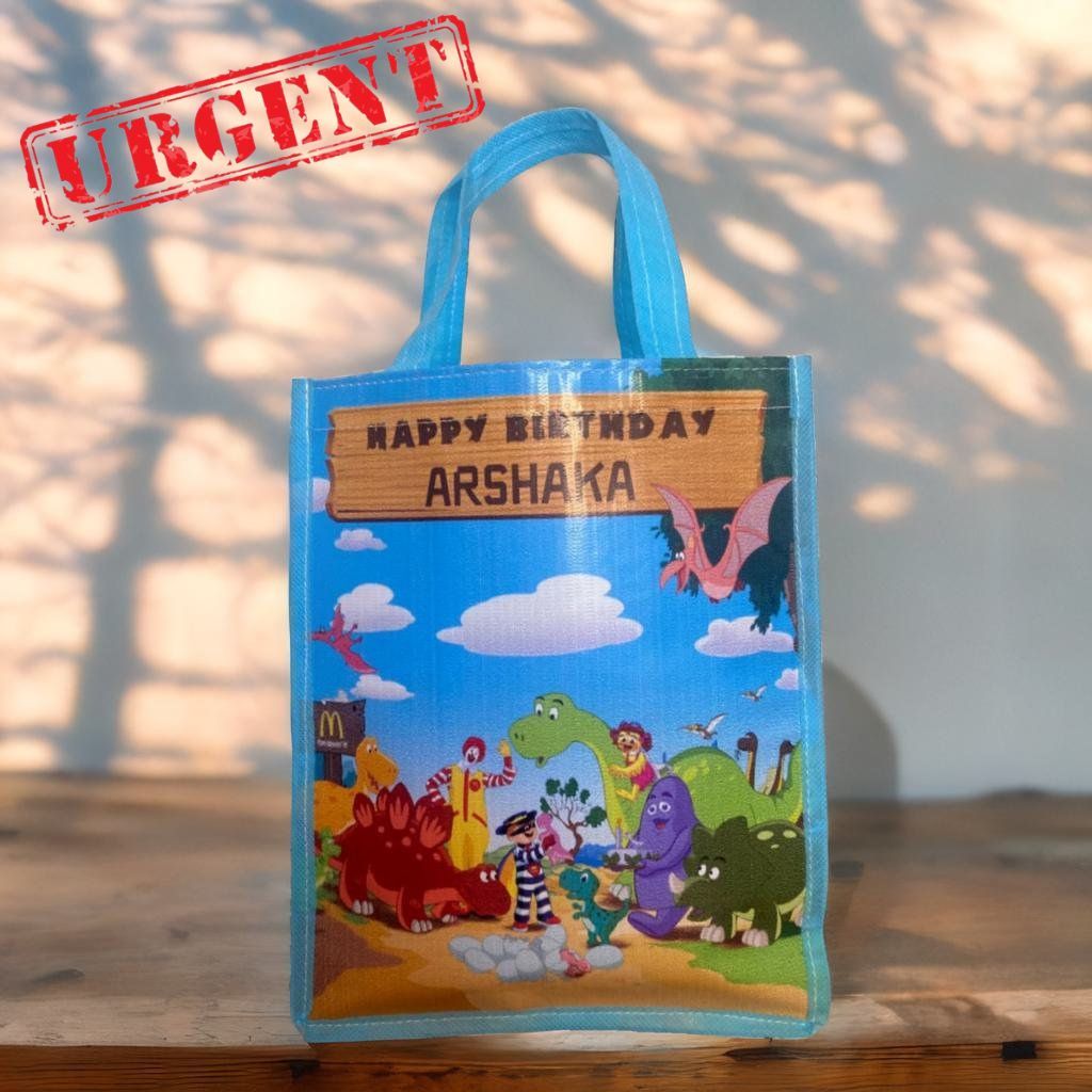 

[Pengerjaan Lebih Cepat] Tas Souvenir Ultah Full Potrait Bento Free Custom