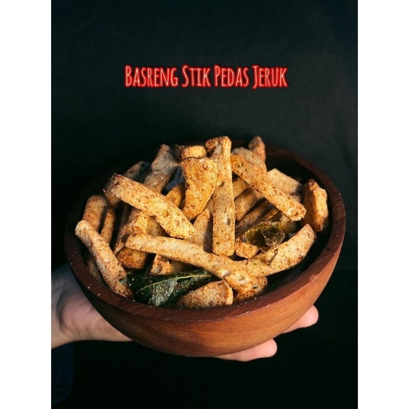 

Basreng Stik Pedas Daun Jeruk Mantul