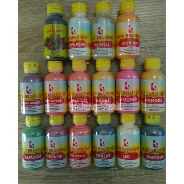 

Baru Pasta Lion Brother / Perisa makanan Lion Brother 55ml Serba Murah