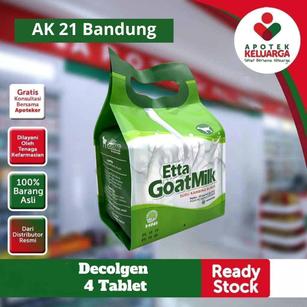 

ETTA GOAT MILK #SUSU KAMBING ETTAWA BUBUK ORIGINAL/ Susu kambing Etawa bubuk & gula - APOTEK RESMI
