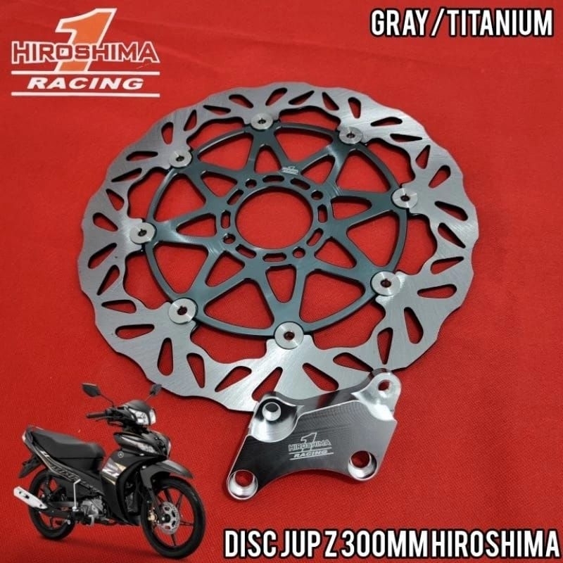 Piringan Disc Cakram Piringan Floating HIROSHIMA JUPITER Z 300MM