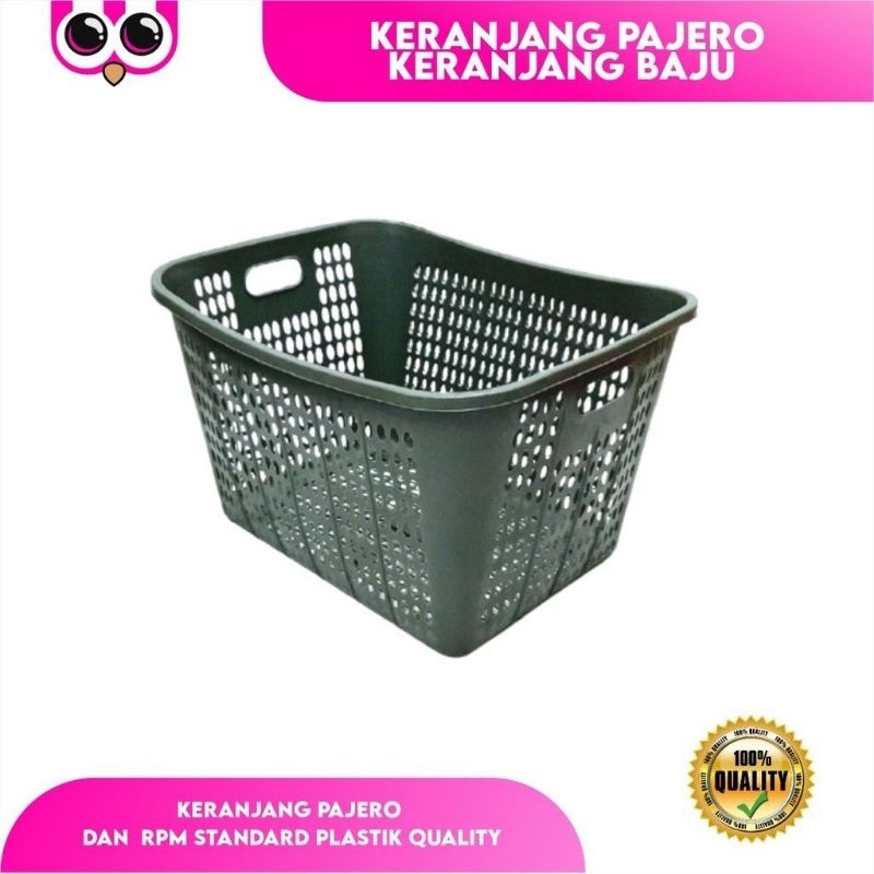 KERANJANG BAJU PAJERO / KERANJANG PAKAIAN BAJU / LAUNDRY / RIGEN MODEL TINGGI