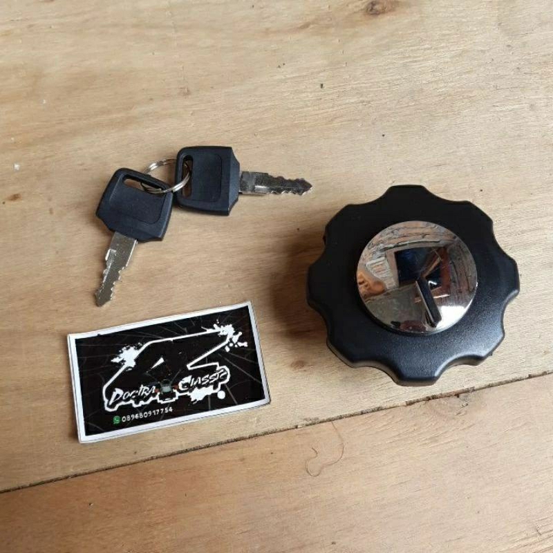 Tutup tangki honda win/honda CB 100/K5 sett anak kunci