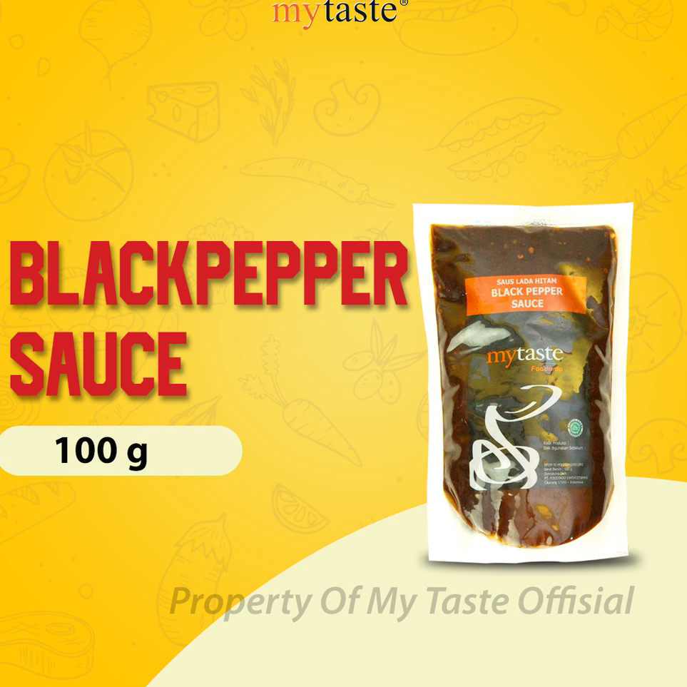 

Best Produk My Taste BlackPepper Sauce 100gr Saus Lada Hitam Saus Barbeque Grill Saus Steak Daging Bumbu BlackPepper ➶⁎✶
