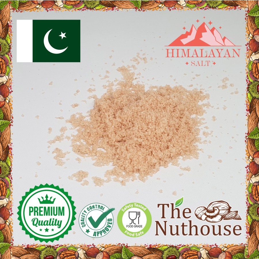 

500gr Himalayan Pink Salt / Garam Himalaya - Fine Grade [Halus]