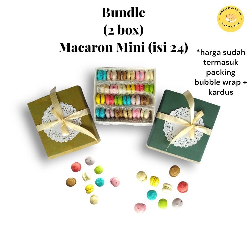 

[PALING MURAH] Macaron Mini 24 2 Box