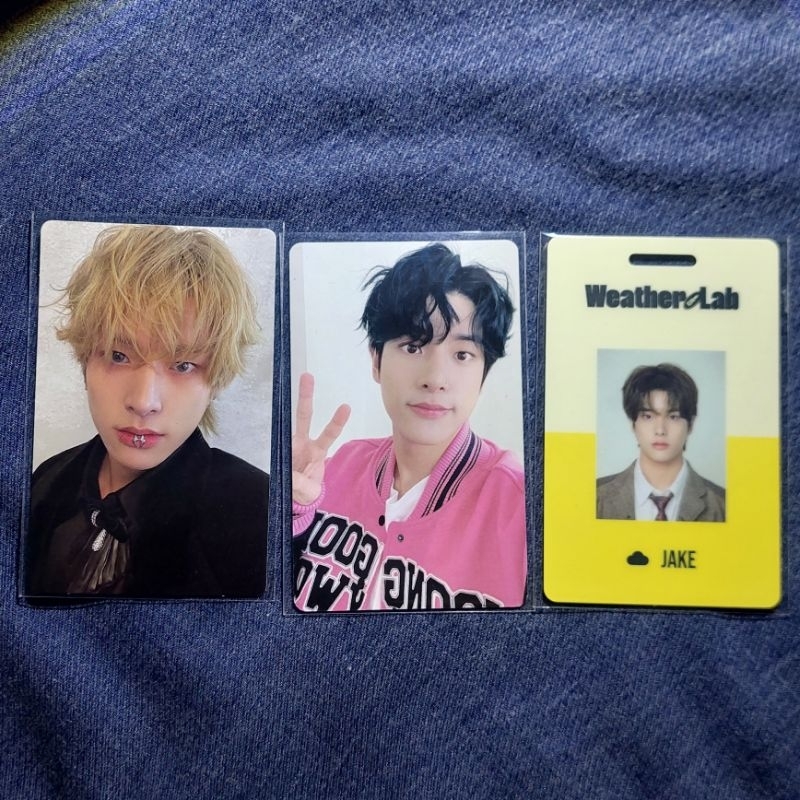 ENHYPEN DARK BLOOD ENGENE VERSION ENVER SEASON GREETING SG22 SG23 2023 JAKE IDC JAKE SELCA PHOTOCARD