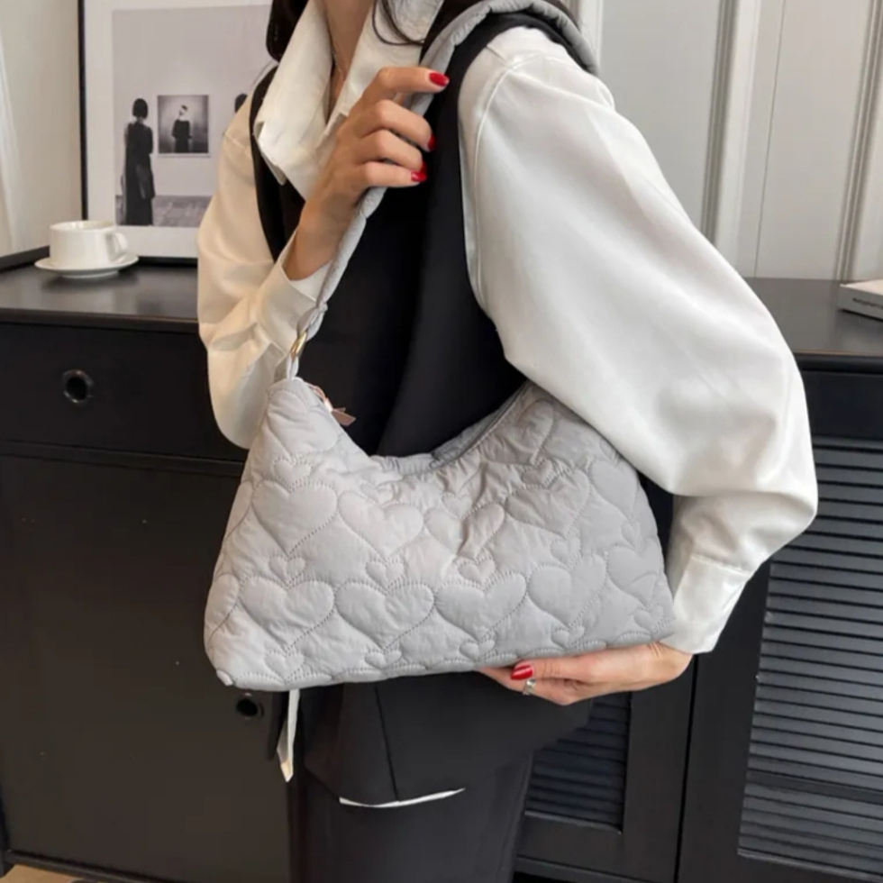 UniQue.id - Puffy Bag Soulder Bag PUFINA Tas Bahu Bubble Resleting Hobo Bag Hangout New Arrival