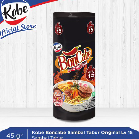 

Murah Banget BonCabe Sambal Tabur Level 15 Rasa Original Botol 45gr