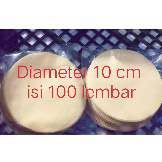 

Model Terkini Kulit dimsum,ukuran 10 cm isi 100 lembar/pak