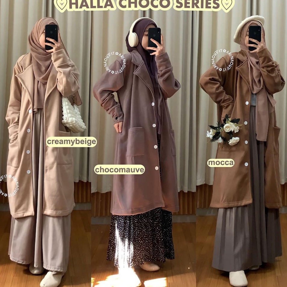 Ready StockI3u8T HALLA COAT ACADEMY