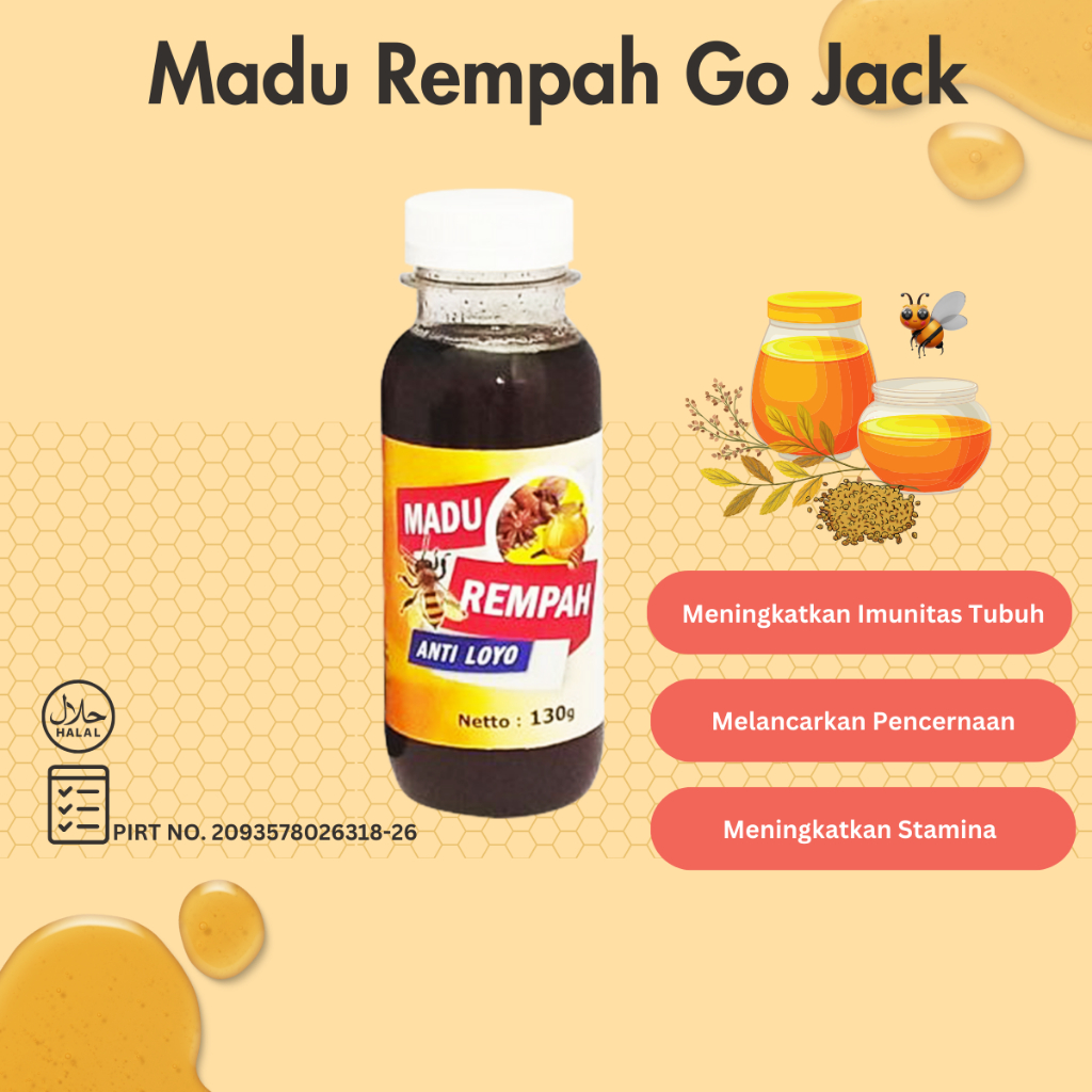 

Madu Rempah Go Jack Madu Kesehatan Madu Diet