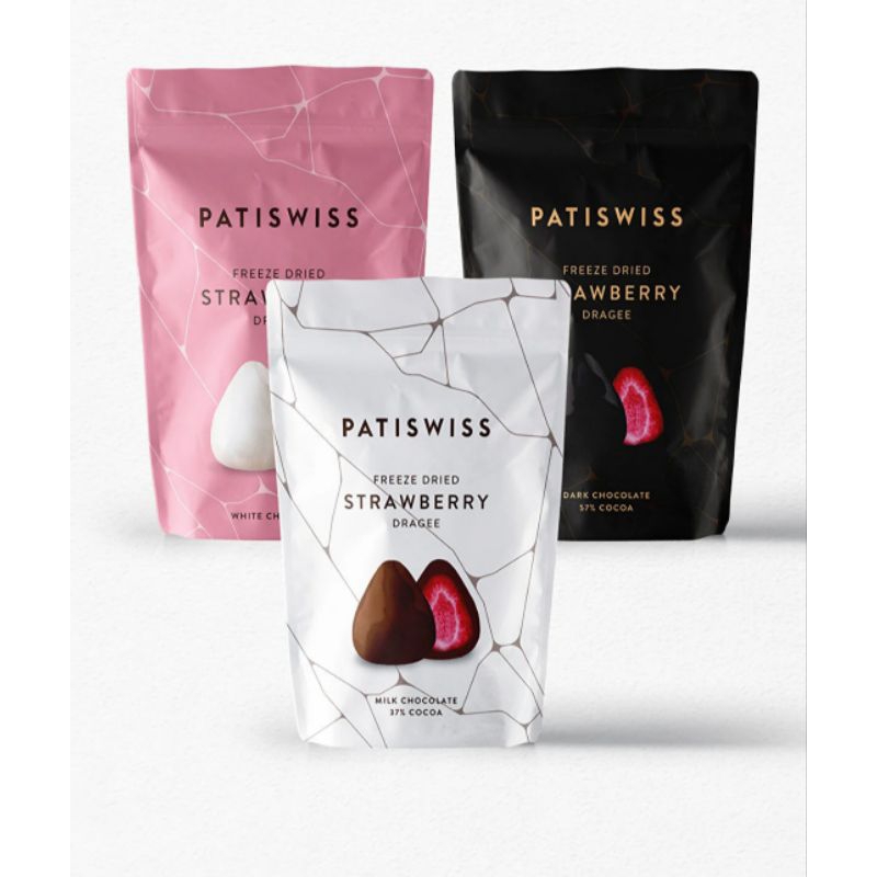 

coklat strawberry kering