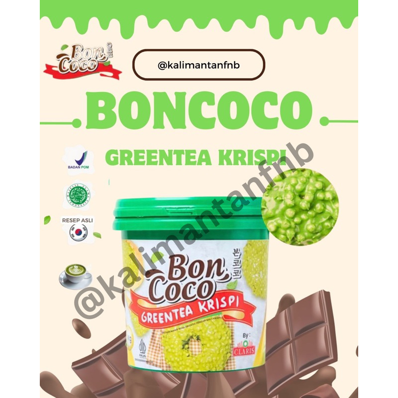 

Boncoco Greentea Krispi 1kg EXP 23/04/25