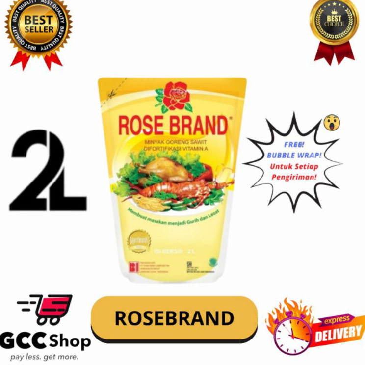 

Ready Stok Minyak Goreng Rose Brand 2 Liter ➢❈
