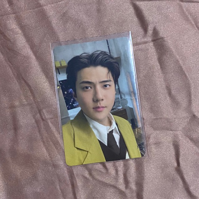 PC PHOTOCARD SEHUN DFTF DONT FIGHT THE FEELING EXPANSION EXO