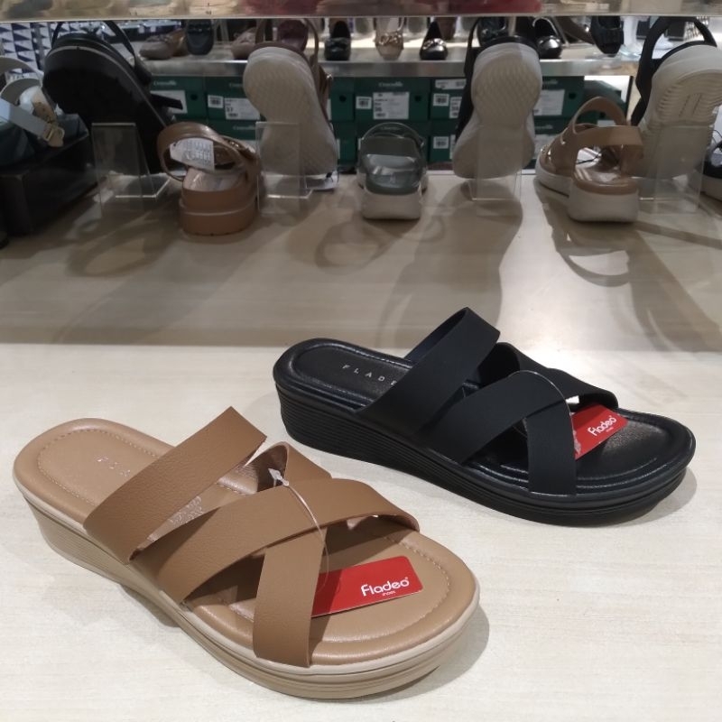 FLADEO PROMO SANDAL WEDGES WANITA SUPER COMFORT & ORI SIZE 36-40
