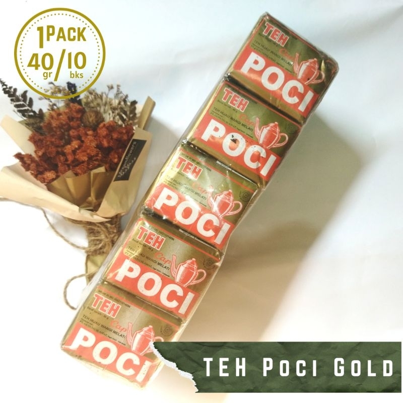 

TEH POCI GOLD 1 Slop 10 bungkus / @40gram