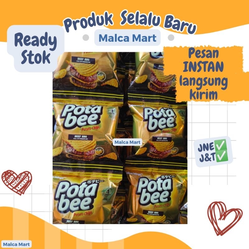 

Potabee Kentang Rasa Sapi Panggang / Rumput laut 10 pcs