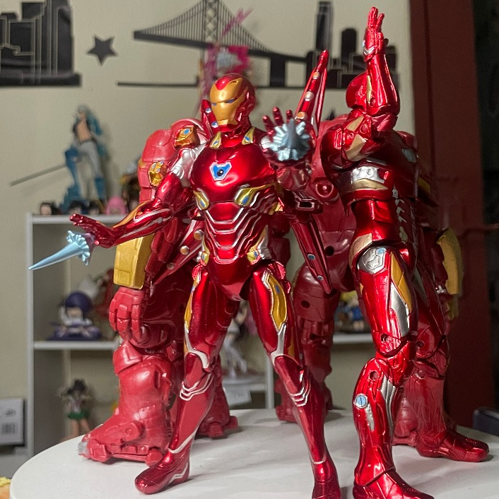Iron Man Action Figure Hulkbaster Iron Man Artikulasi