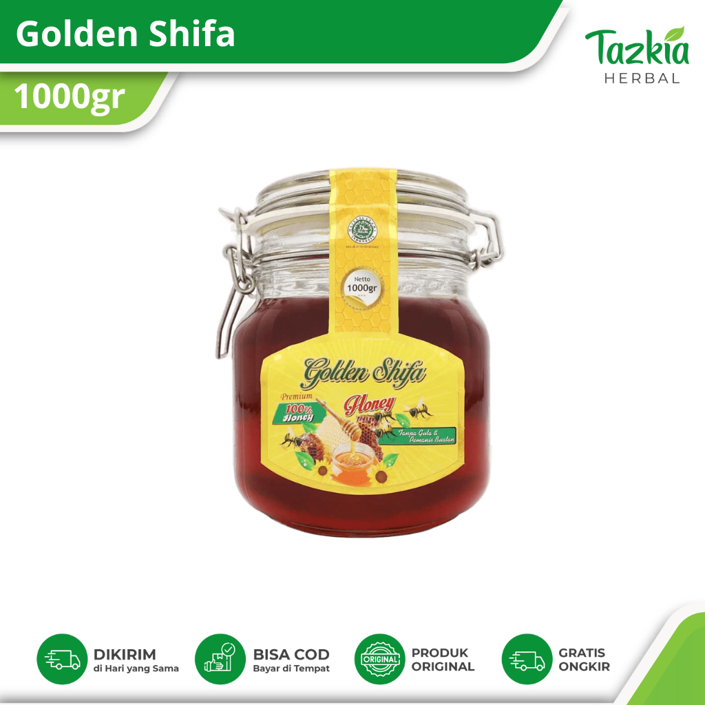 

Ay00! Golden Shifa 1000gr - Madu Alami Honey 100%