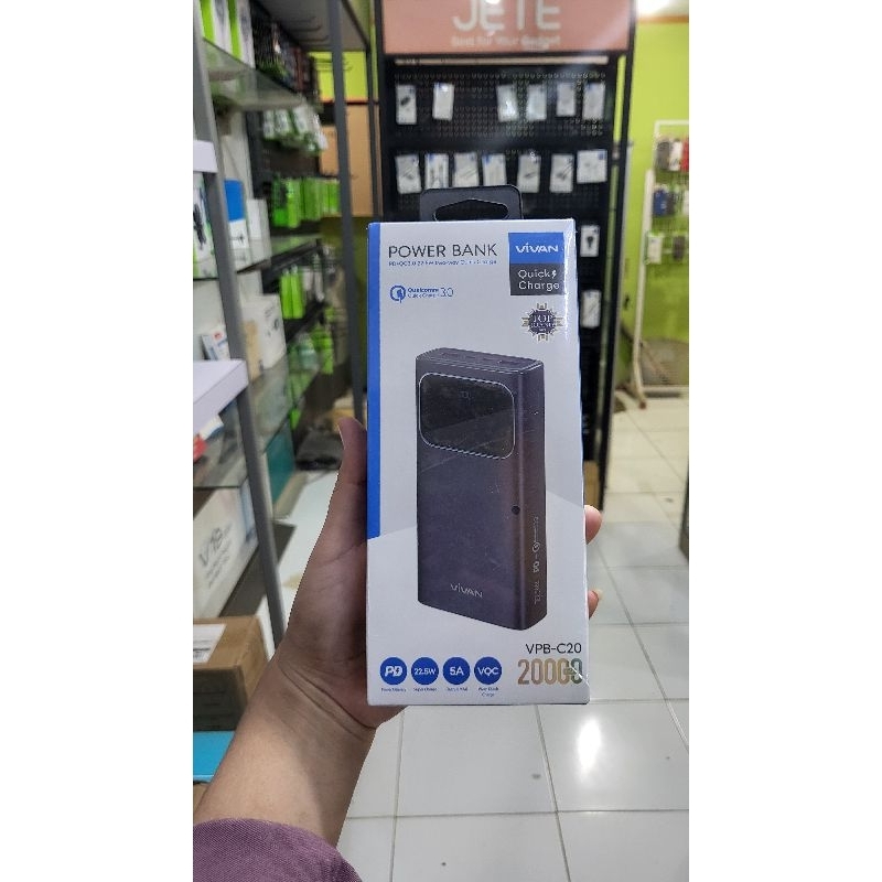 POWER BANK VIVAN VPB - C20 20000 mAh