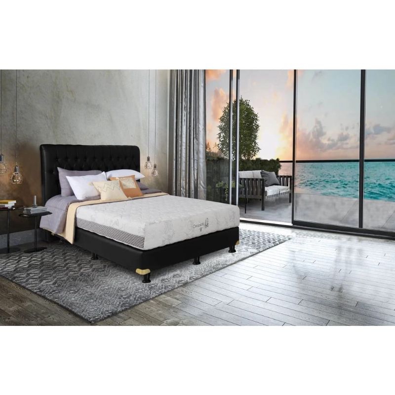 SPRING BED QI MINIMALIS SPRING BED MODERN ELEGAN SPRING BED TERLARIS SPRING BED AIRLAND KASUR AIRLAN