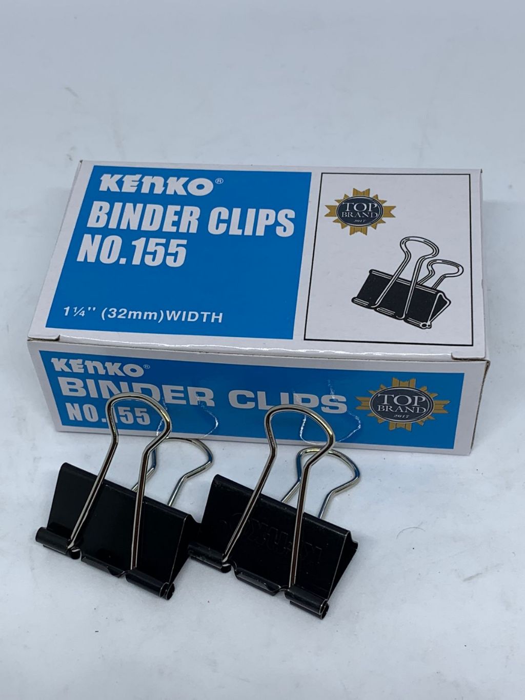 

[ PER BOX ] BINDER CLIP 155