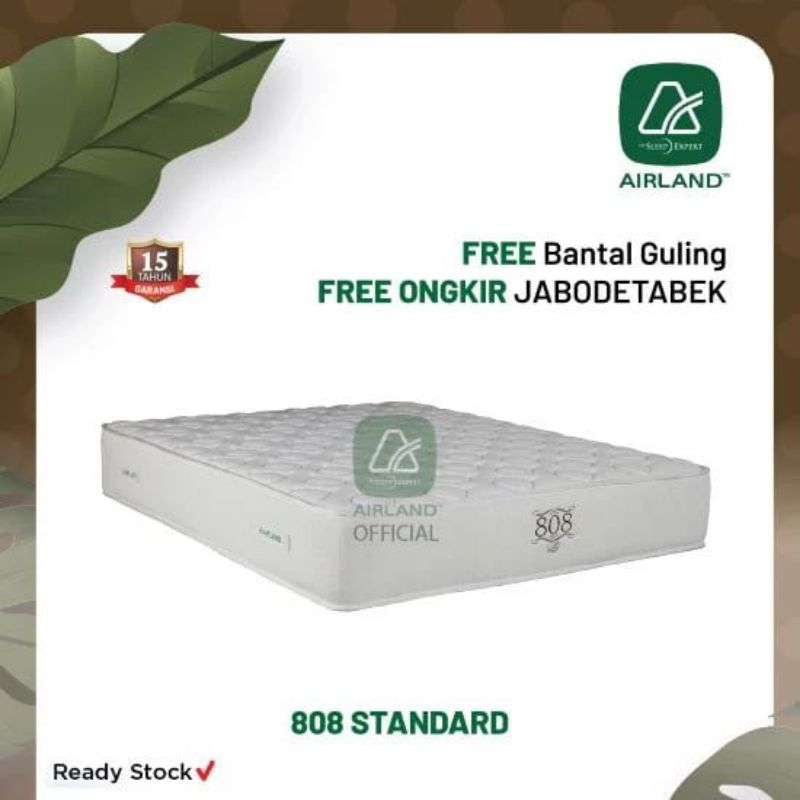 SPRING BED 808 STANDARD SPRING BED ORI MODERN SPRING BED MINIMALIS.SPRING BED AIRLAND KASUR AIRLAND 