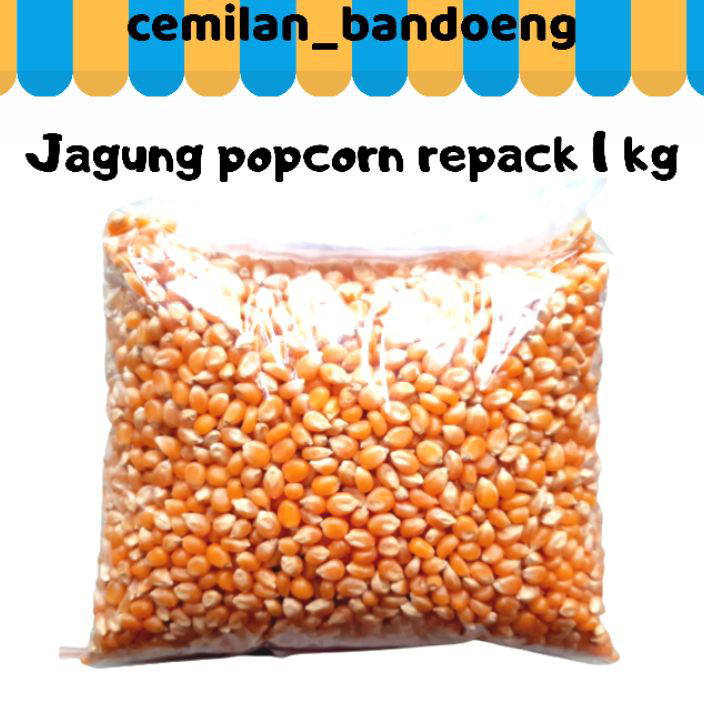

BGKJ1617 XC26619 Jagung Popcorn Non GMO Mentah Butterfly 1kg EXP JUNI 2024