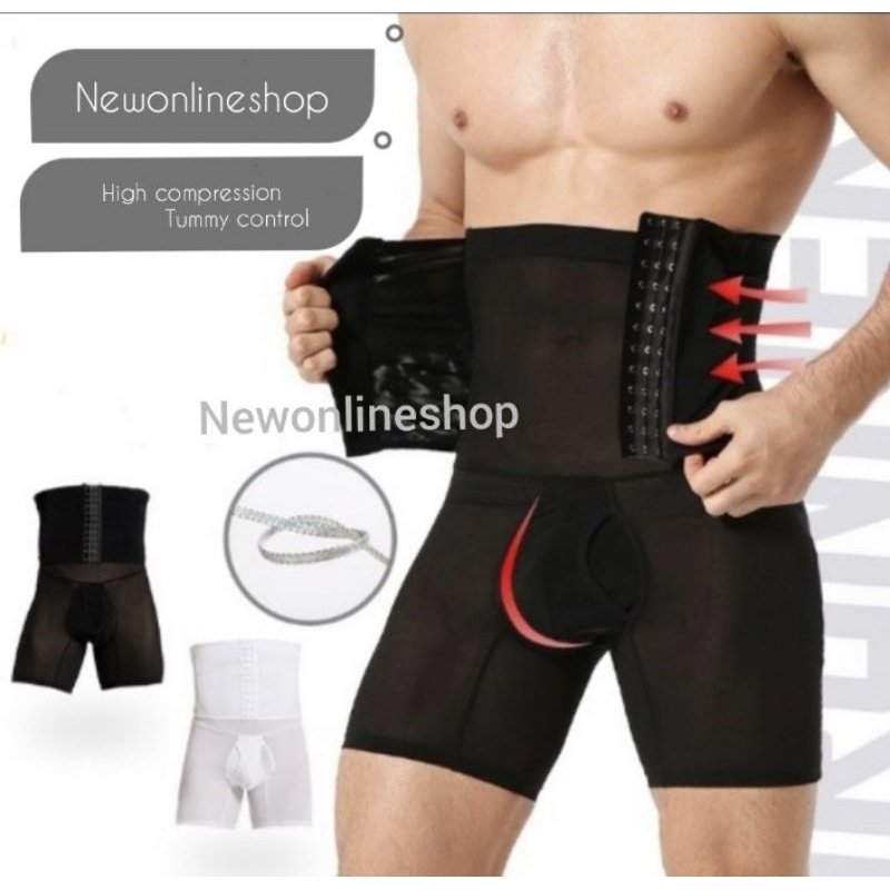 KORSET PRIA / KORSET CELANA COWOK BODY SHARPER PELANGSING PERUT BUNCIT FOR MEN CORSET LAKI LAKI MENG