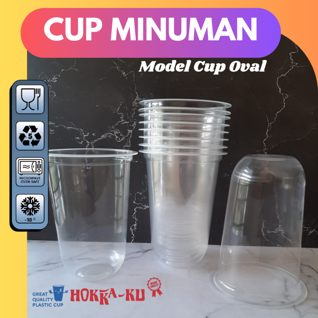 HOKKA KU CUP – CUP MODEL OVAL | 16 oz