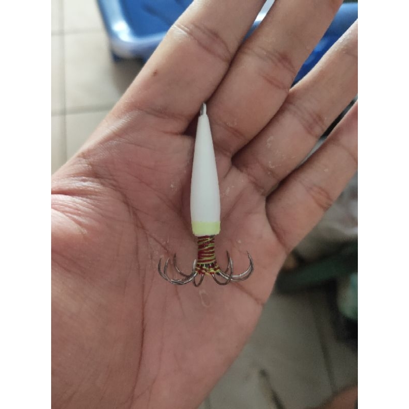 pancing cumi bodi timah mata udang