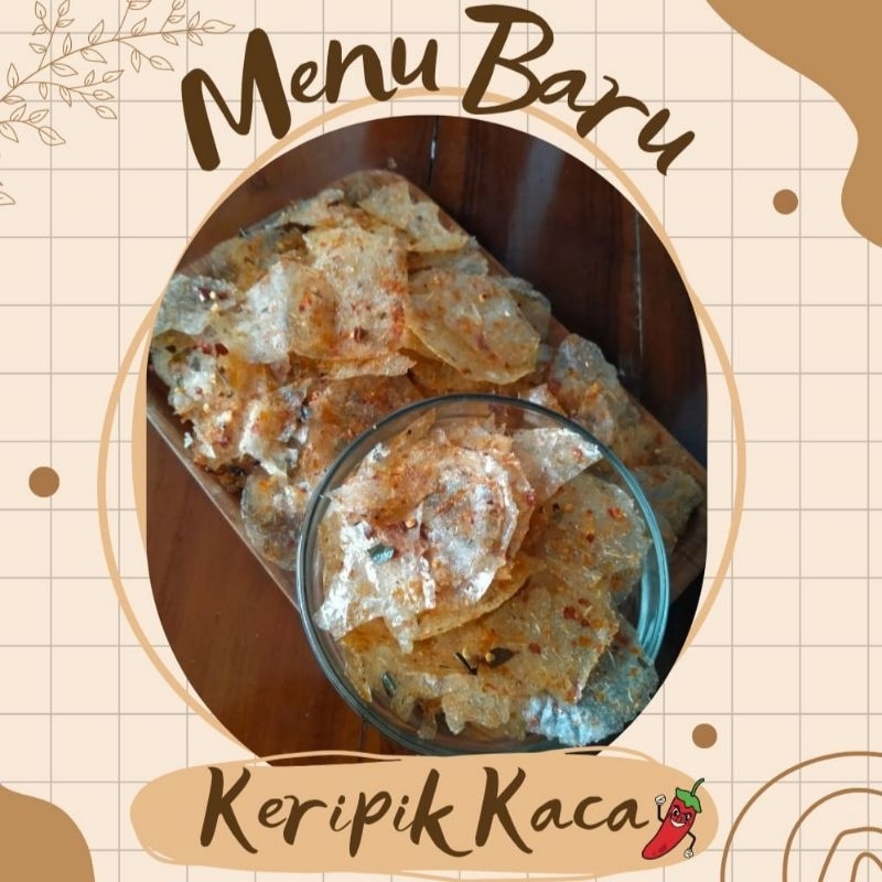 

Keripik Kaca Pedas 1 Kg / Cemilan Murah BDL