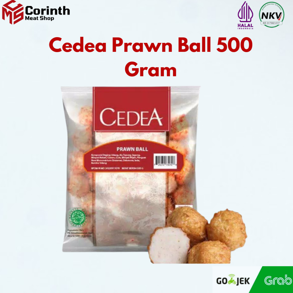 

CEDEA Prawn Ball 500gr