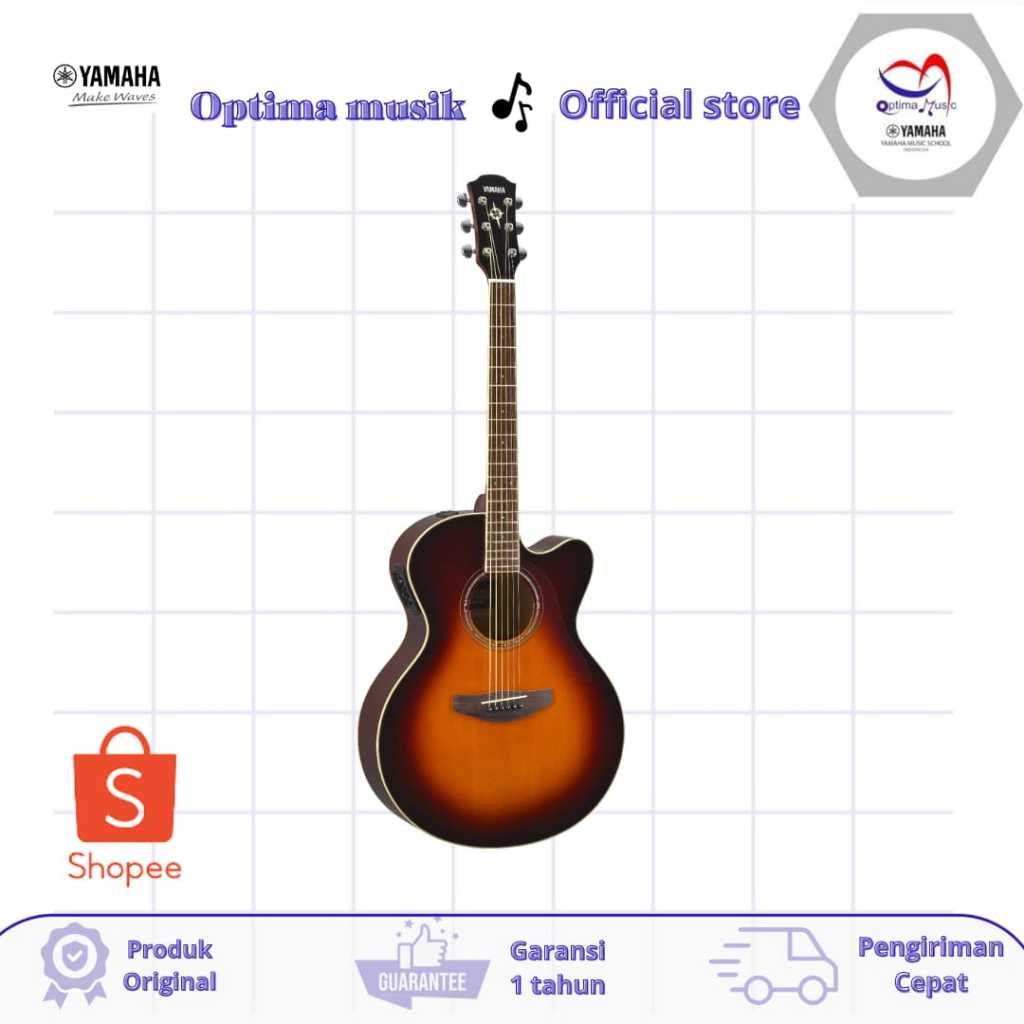 Gitar akustik elektrik Yamaha CPX600 / CPX 600 original