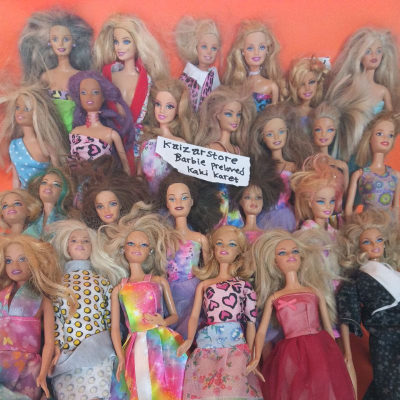 Mainan Mattel move Preloved Barbie Princess hasbro doll Fashionistas Dreamtopia Collector Lawas