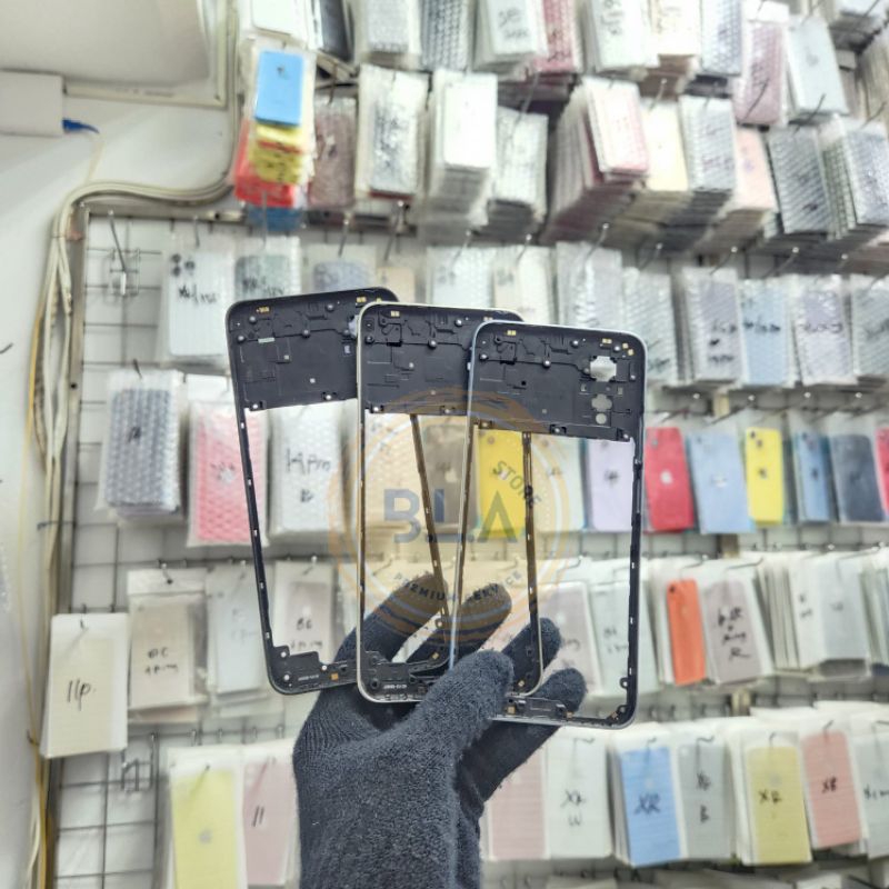 BEZEL TUTUP MESIN TULANG TENGAH BEZEL OPPO A38 / OPPO A18