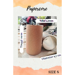 Composit / Celengan Target polos tanpa tutup / Tabung Kertas Cones / Size S