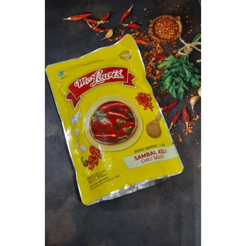 

Mc Lewis Saus Sambal Pouch 1kg